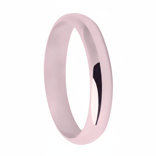 Aliança Soft 4mm Abaulada Lisa Ouro 18k