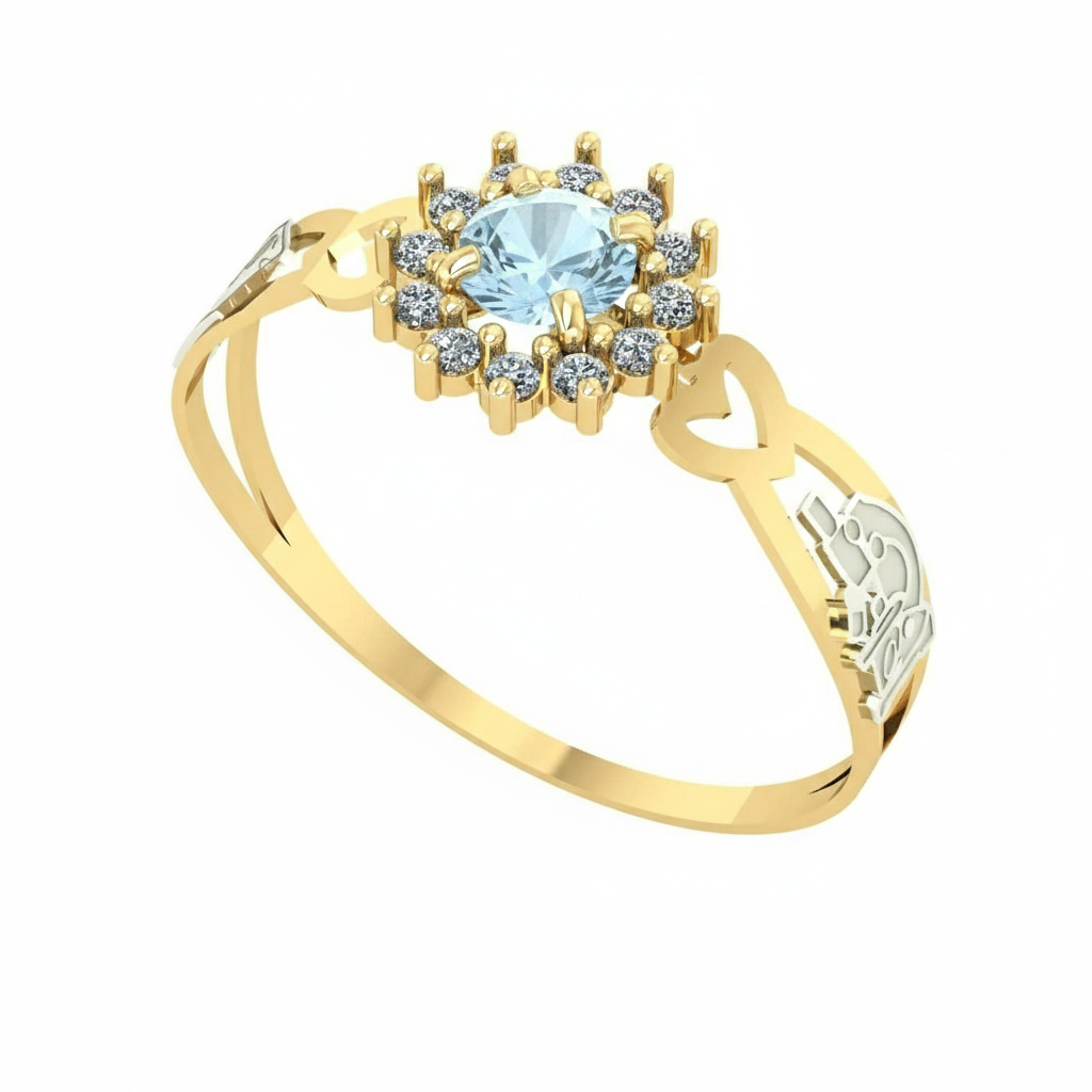 Anel de Formatura - Biologia Ouro 18K