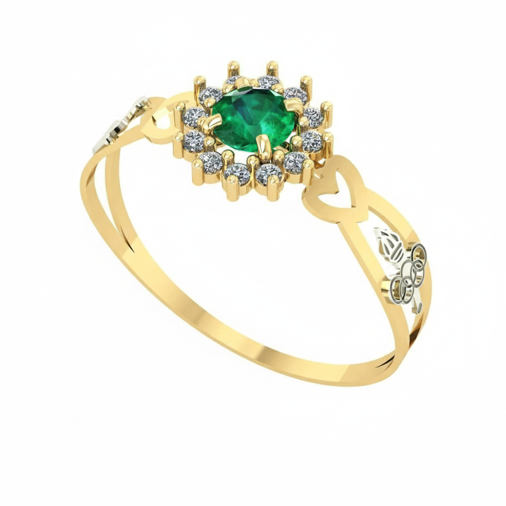 Anel Formatura - Educação Física Ouro 18k