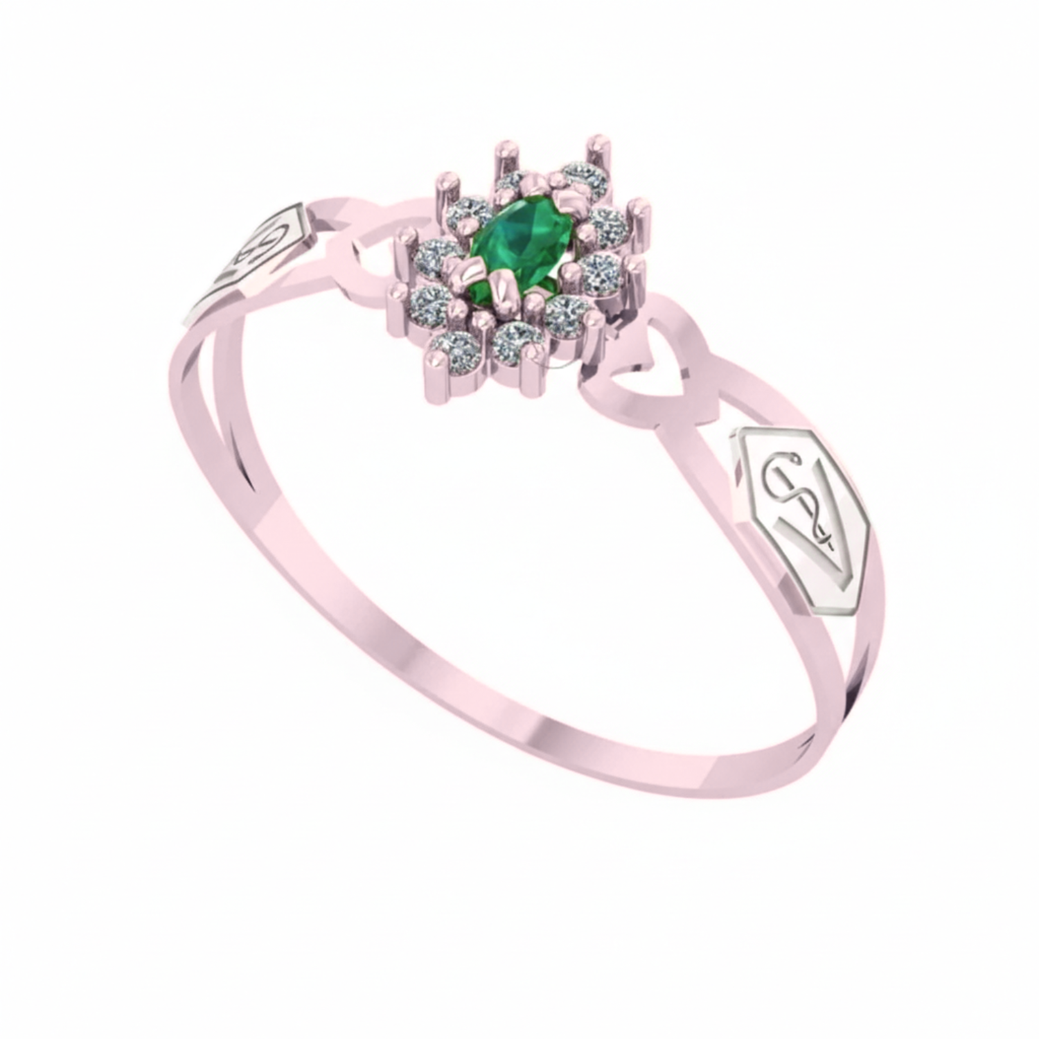 Anel de Formatura - Medicina Veterinária Ouro 18K