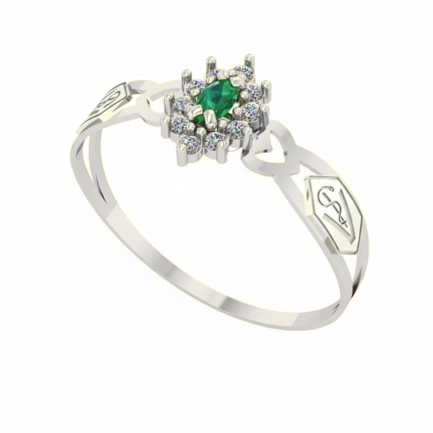 Anel de Formatura - Medicina Veterinária Ouro 18K