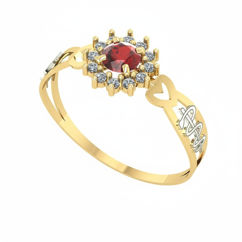 Anel de Formatura - Odontologia Ouro 18K