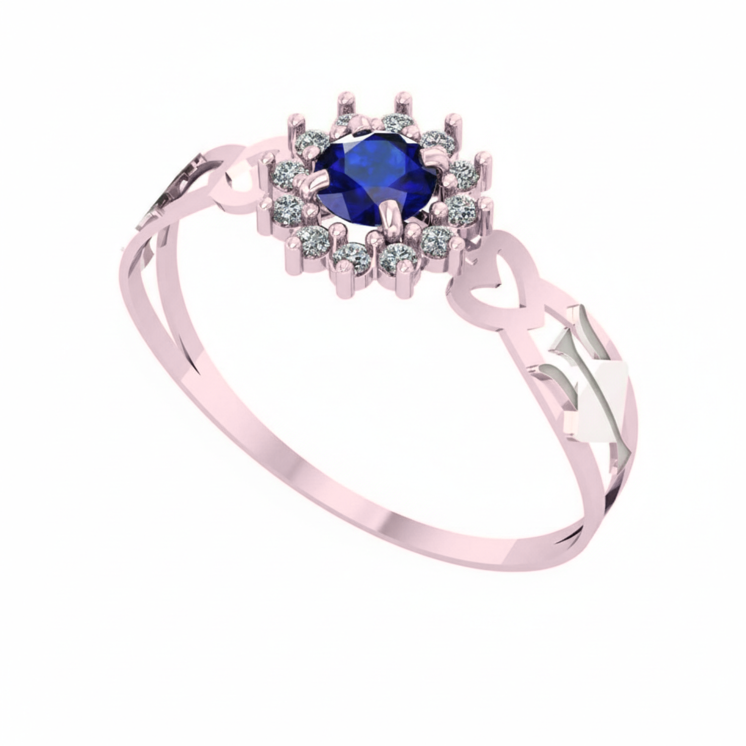 Anel de Formatura - Recursos Humanos Ouro 18K